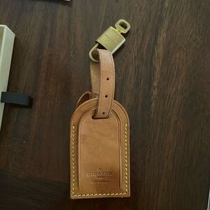 Louis Vuitton luggage tag